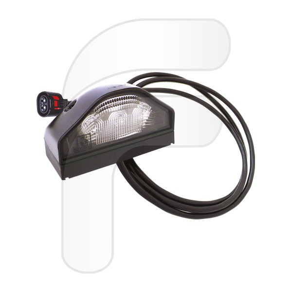 LUZ DE MATRÍCULA LED 24V CON CABLE Y CONECTOR